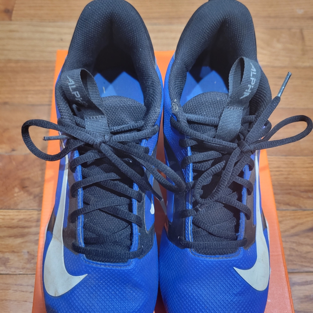 Nike Kids Blue and Black Sneakers